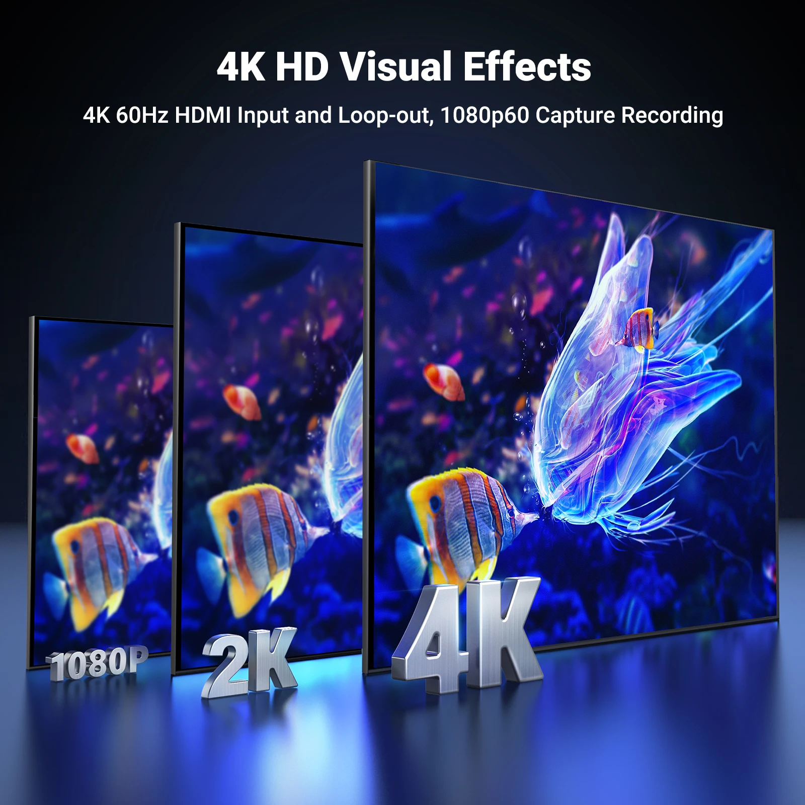 UGREEN Placa de Captura de Vídeo HDMI 4K 60Hz, Conversor HDMI para USB/Tipo-C - Imagem 16