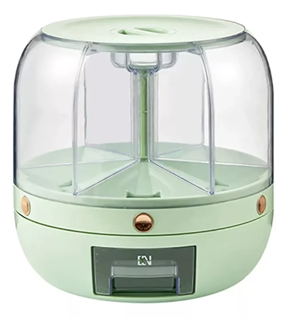 Kitchen Grain Storage Container, Dispenser, Rotação de 360 ° - Imagem 8