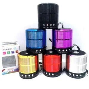 Mini Caixinha Som Bluetooth Portátil Usb Mp3 P2 Sd Rádio Fm