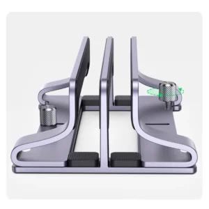 Suporte ugreen vertical portátil  para macbook em alumínio dobrável notebook