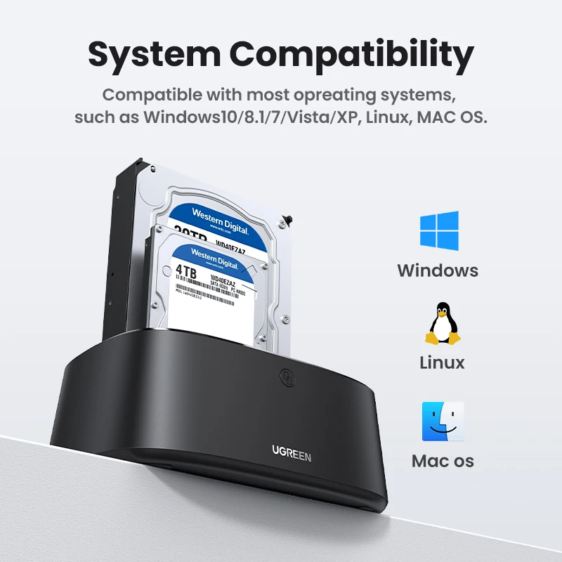 Gabinete docking station hdd usb 3.0 adaptador disco SSD - Imagem 22