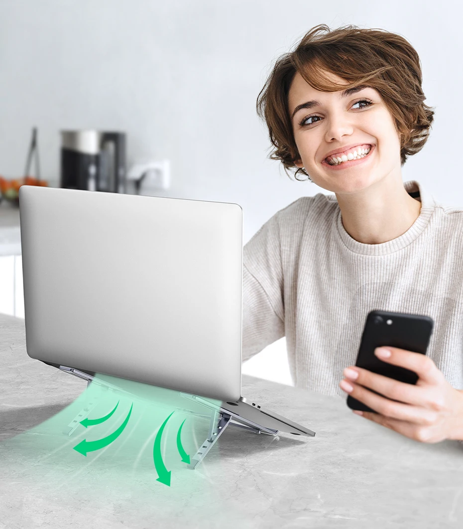 Suporte para notboock em aluminio resistente - Imagem 7