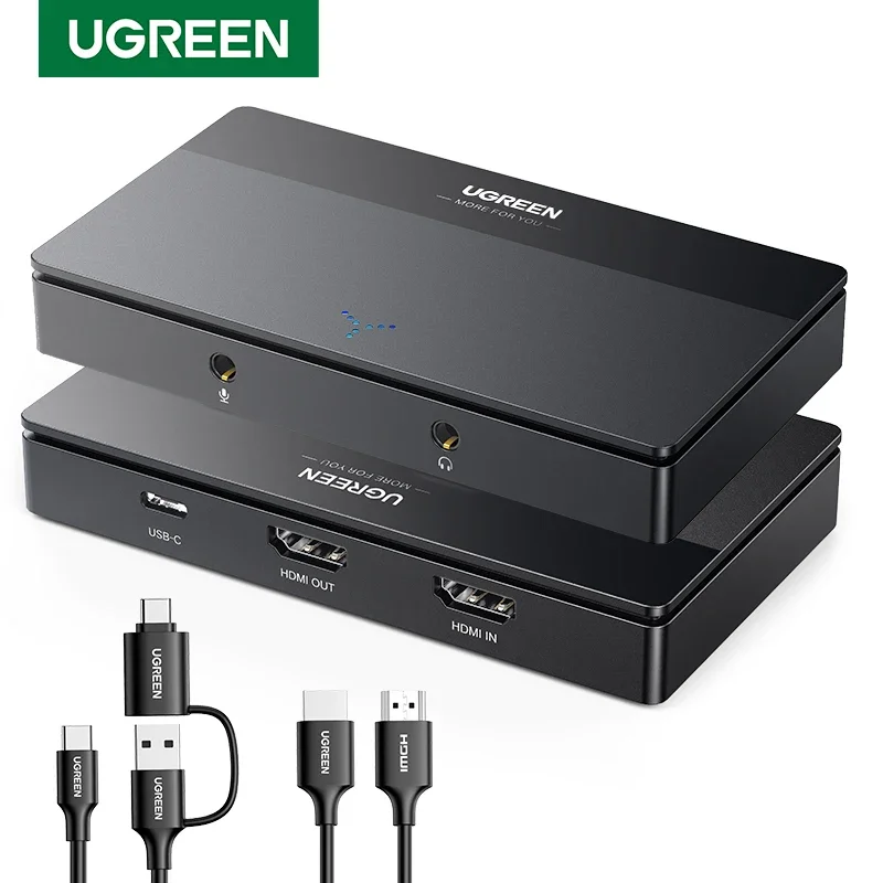 UGREEN Placa de Captura de Vídeo HDMI 4K 60Hz, Conversor HDMI para USB/Tipo-C - Imagem 15