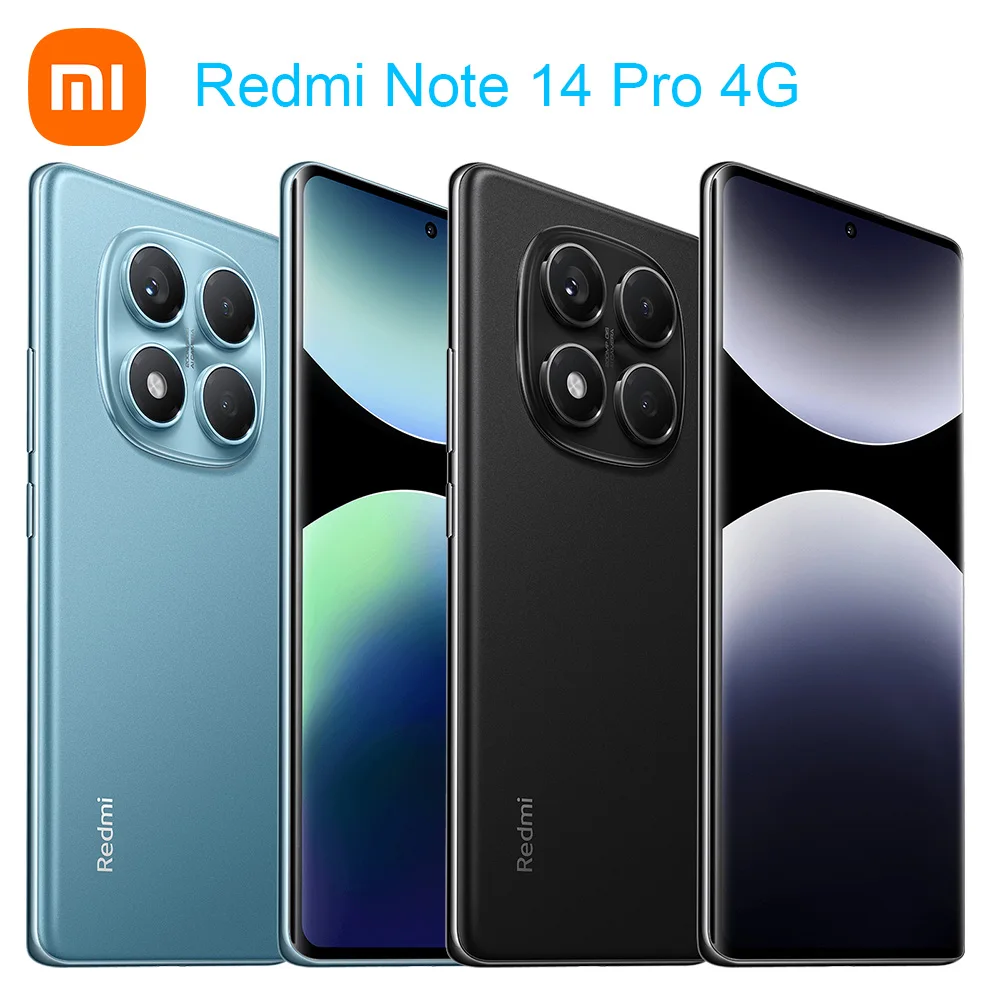 Xiaomi Redmi Note 14 Pro 4G Smartphone 8GB Ram 256GB NFC IP64 5500mAh 200MP