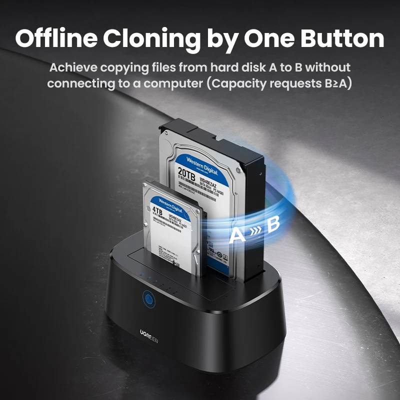 Gabinete docking station hdd usb 3.0 adaptador disco SSD - Imagem 20