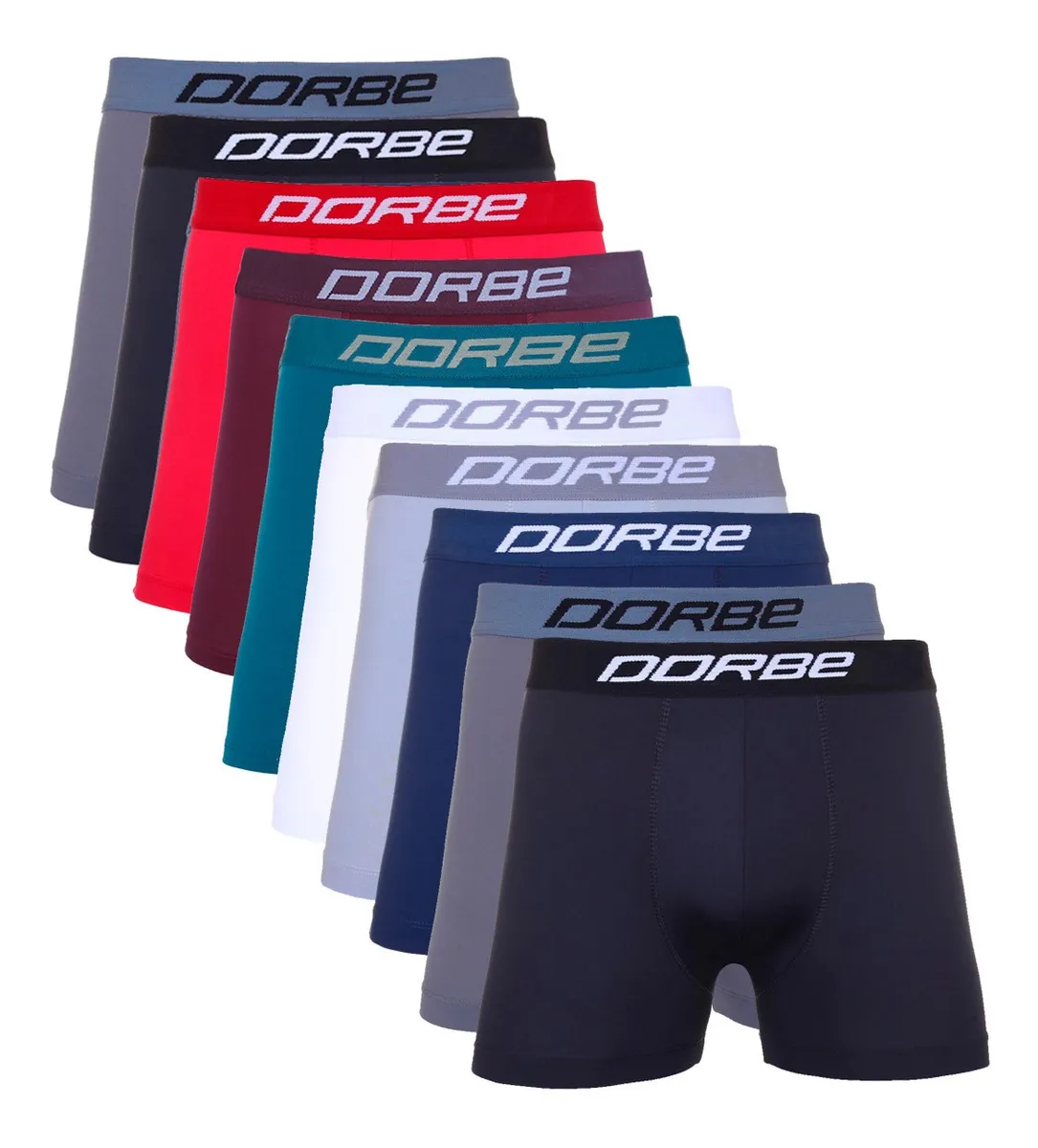 Kit 5 Cuecas Boxer Adulto Masculino Microfibra - Imagem 4