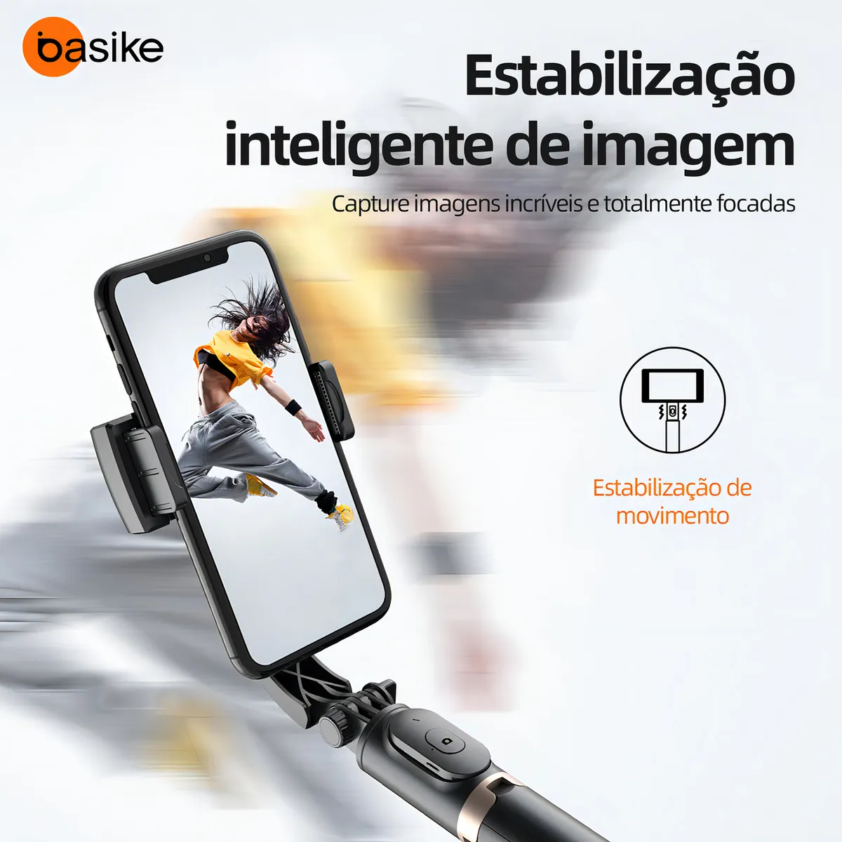 tripé extensível para transmissão ao vivo com controle remoto Bluetooth - Imagem 10