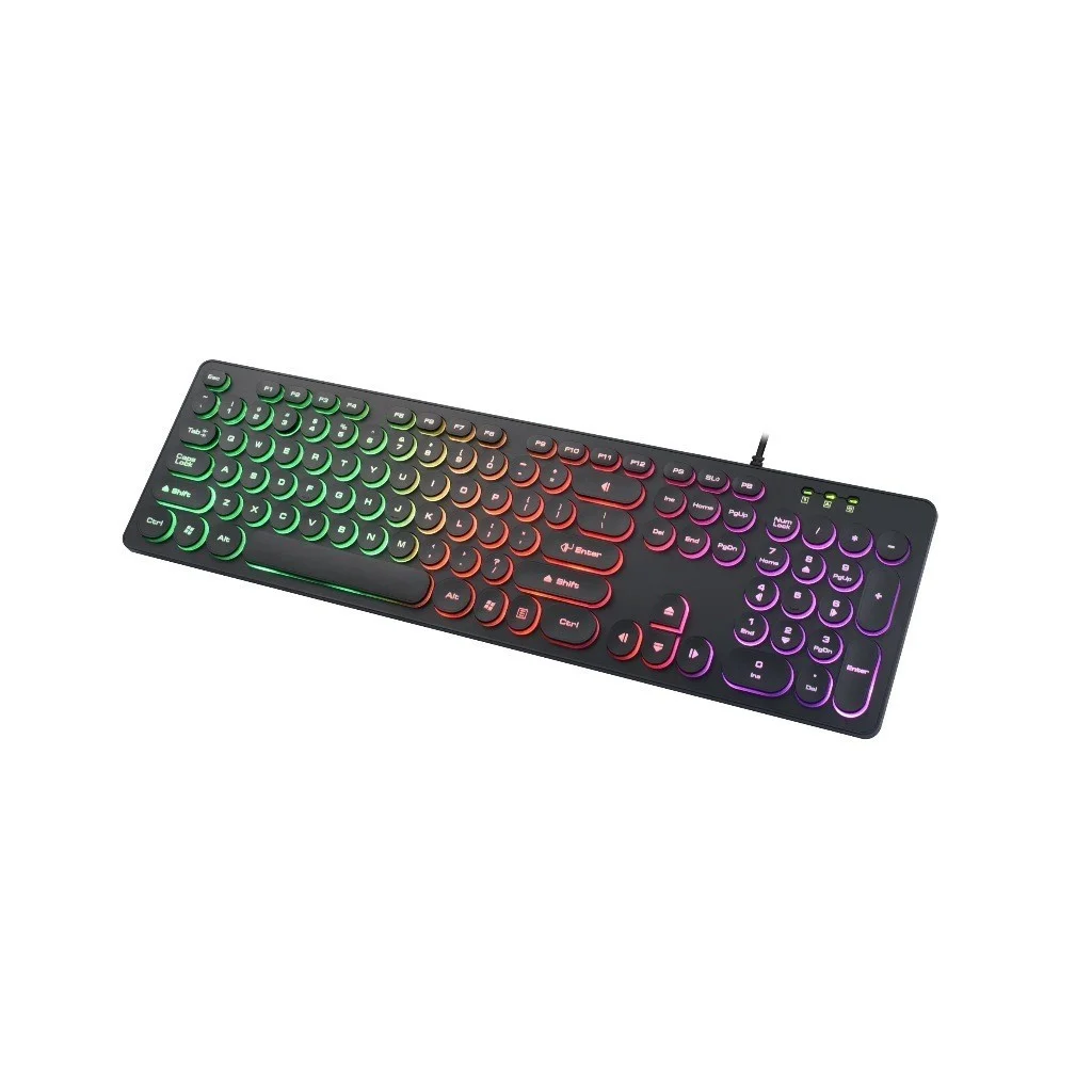 Teclado Gamer Knup KP-2059 ABNT2 Português Brasil Preto Luz RGB - Imagem 6