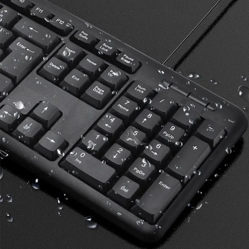 Teclado USB Com Fio ABNT2 Padrão Brasil 2.4GHz