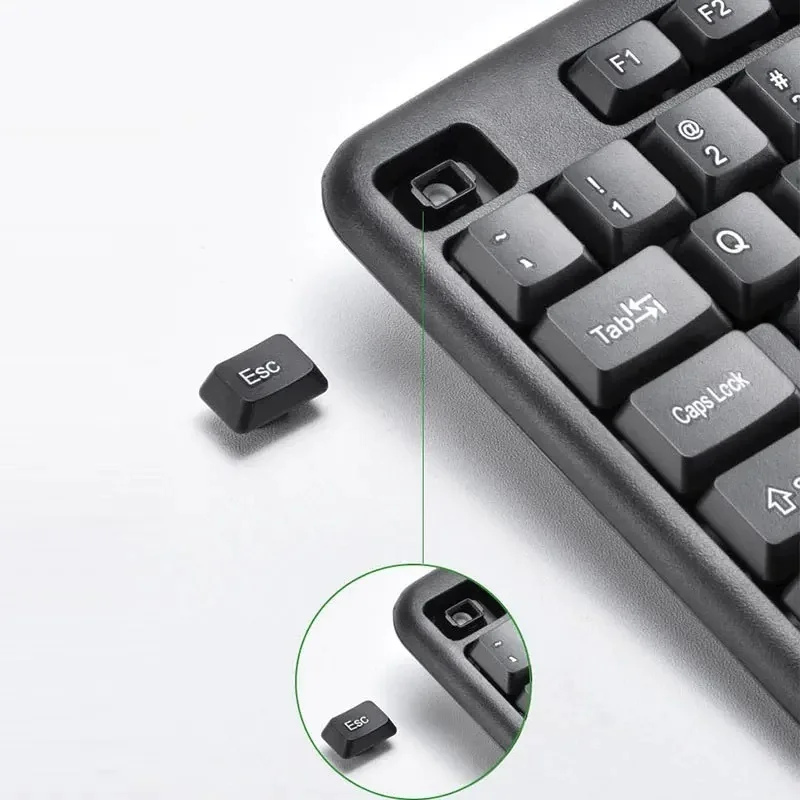 Teclado USB Com Fio ABNT2 Padrão Brasil 2.4GHz - Imagem 3