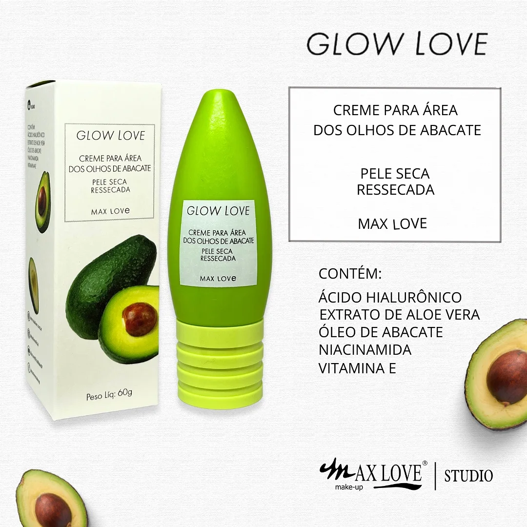 Kit Completo 5 itens Linha Glow Love Abacate Max Love - Imagem 4