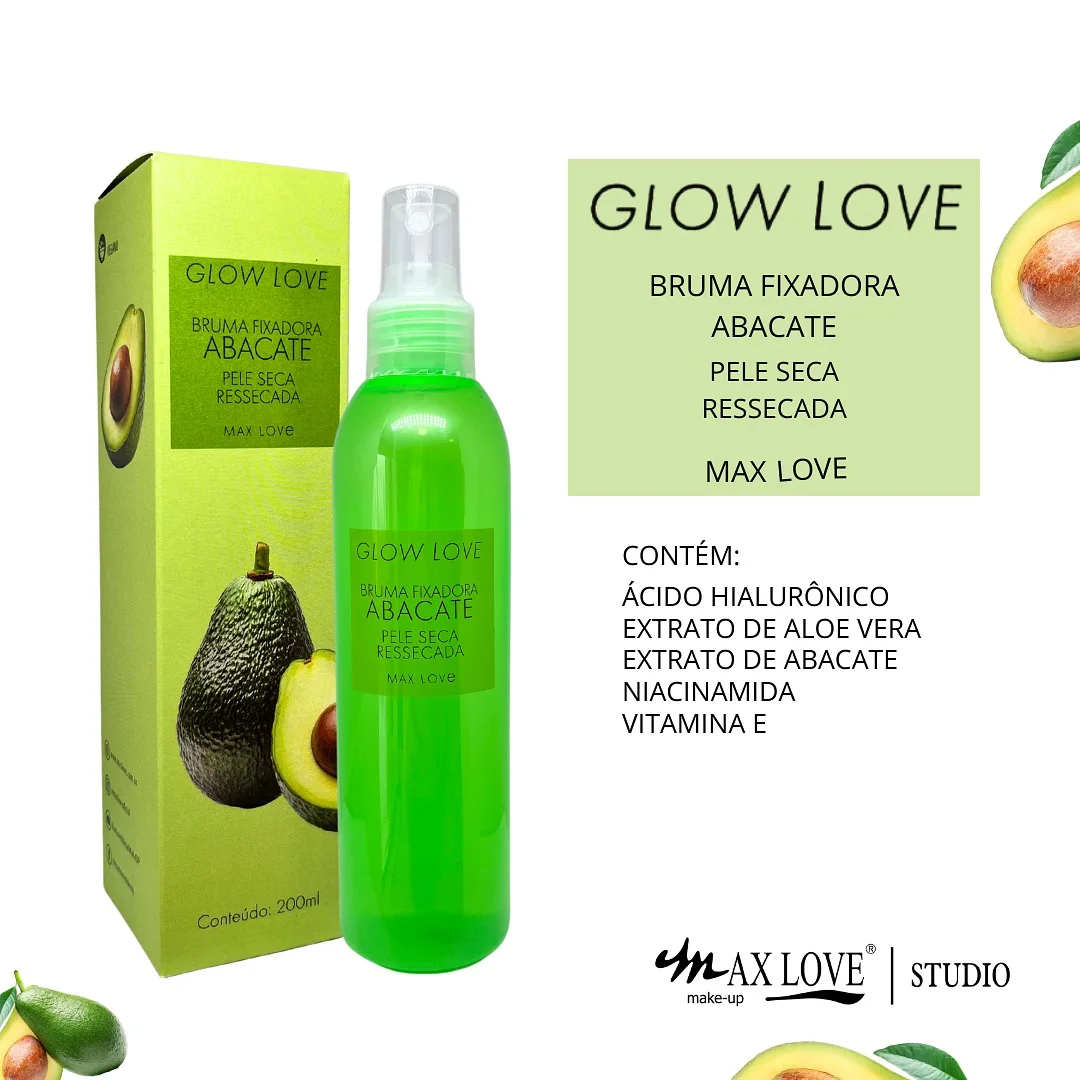 Kit Completo 5 itens Linha Glow Love Abacate Max Love - Imagem 6