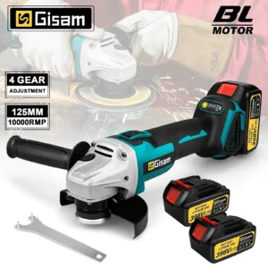 Gismo 125mm máquina de corte ferramenta para trabalhar madeira para makita 18v bateria pinos