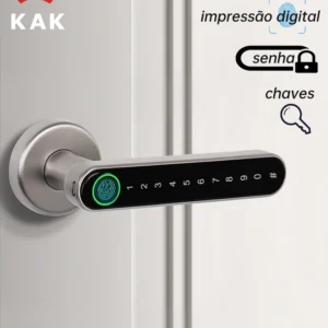 Fechadora para porta de segurança Hardware, senha com biometria