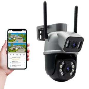Câmeras vigilância wifi, 4k ultra hd, prova d água.